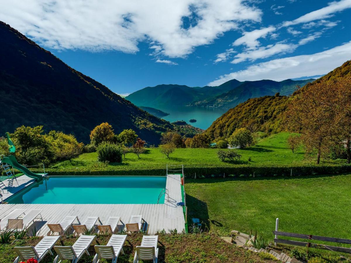 Cozy Chalet At Marone Lake Lombardy With Pool מראה חיצוני תמונה